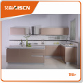 Built in handle series modern kitchen cabinet design